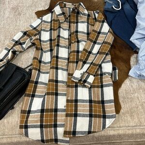 Flannel Shacket L